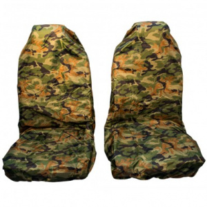 Комплект передних грязезащитных чехлов на сиденья MEDIUM камуфляж